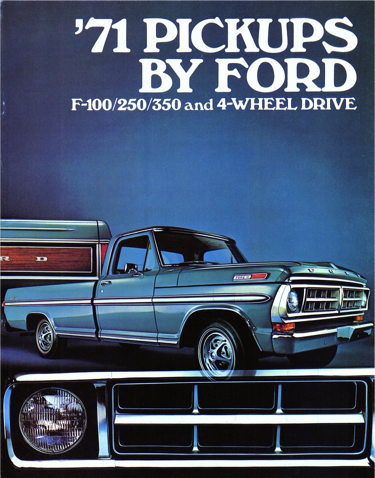 Directory Index FMC TrucksVans/1971_TrucksVans/1971_Ford_Pickup_Brochure